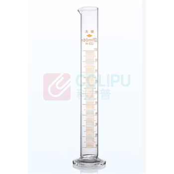 天玻 TIANBO 量筒 玻璃 A级 100ml