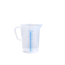 罗德力 验室器塑料刻度量杯 2000mL