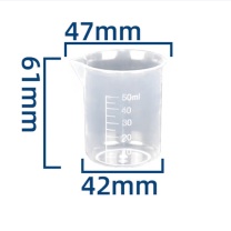 米恒 量杯 MH-50 50ml[±1.0ml]