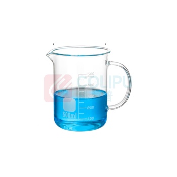 湘玻 带柄玻璃烧杯 500ml