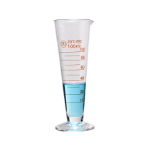 华鸥 三角量杯 25ml 玻璃 24个起订