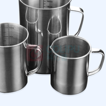 垒固 直筒型不锈钢量杯 W-004802 1000ml