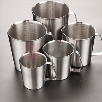垒固 直筒型不锈钢量杯 W-004802 1000ml