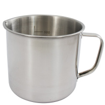 海斯迪克 HYSTIC 不锈钢刻度量杯带把 加厚带刻度量杯 HKQS-105 100009785099 500ML