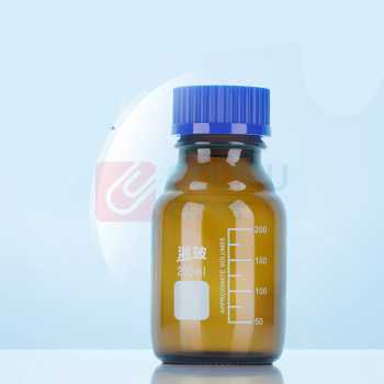 湘玻 玻璃试剂瓶 100023797564 2000mL (透明蓝盖)