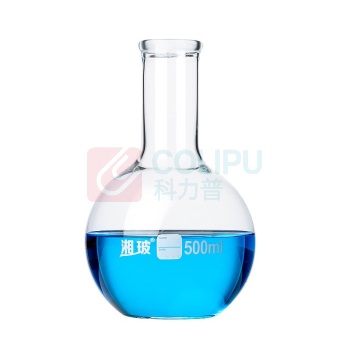 湘玻 高硼硅玻璃平底烧瓶 100016717802 1000mL