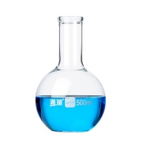 湘玻 高硼硅玻璃平底烧瓶 100016717802 1000mL