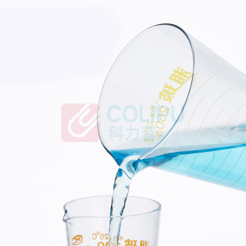 湘玻 三角量杯带刻度 玻璃计量杯 锥形杯 100017282410 250ml