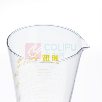 湘玻 三角量杯带刻度 玻璃计量杯 锥形杯 100017282454 1000ml