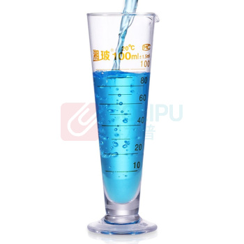 湘玻 三角量杯带刻度 玻璃计量杯 锥形杯 100017282454 1000ml