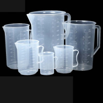 冰禹 BY-2019 刻度杯 塑料烧杯 塑料量杯 3000ml 2个装 BY-2019 3000ml 2个装