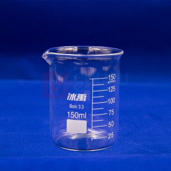 冰禹 BY-7002 玻璃烧杯 耐高温刻度杯 加厚玻璃仪器 1000ml 100011776898
