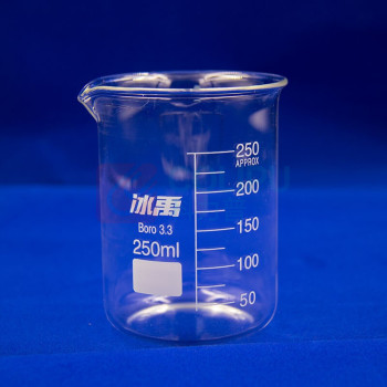 冰禹 BY-7002 玻璃烧杯 耐高温刻度杯 加厚玻璃仪器 1000ml 100011776898