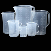 冰禹 BYrl-198 塑料刻度杯 塑料烧杯 塑料量杯 500ml BYrl-198 500ml