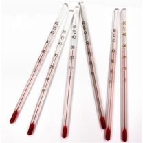 耀华器械 温度计 0-50℃ 红水 