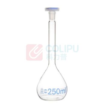 BRAND 玻璃容量瓶 200ml A类 含计量 