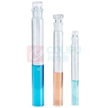 labshark 具塞比色管 130706003 50mL 单标线 高硼硅玻璃材质 带玻璃塞