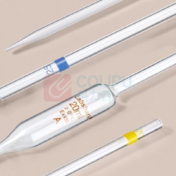 LABSHARK 大肚移液管 130703004 5mL 量出式 普料玻璃材质 A级可过检