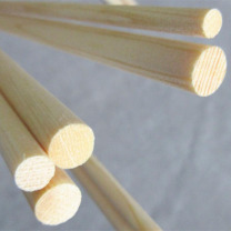 圣邦 木塞 φ38mm-φ48mm 木塞 松木 长150mm 细端φ38mm 粗端φ48mm ht