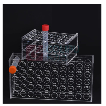 罗德力 亚克力有机玻璃离心试管架 适用于1.5/2mL96孔