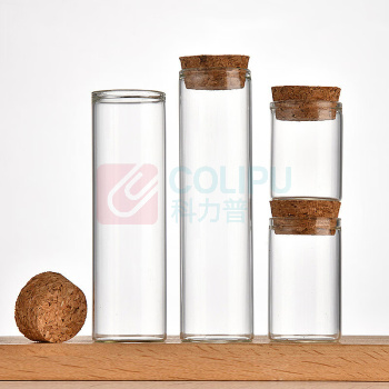 安赛瑞 试管 6B00102 材质:玻璃 款式:平底带木塞 规格:30x180mm 容量:100ml 10支装/包