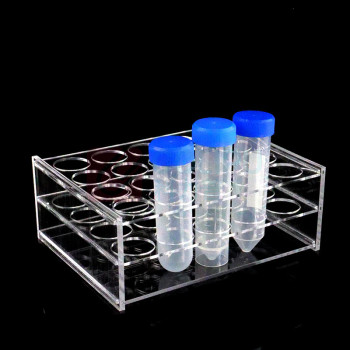 海斯迪克 HYSTIC 有机玻璃试管架 HKCL-804 100036152752 20孔(50ml)