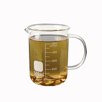 施莱登 玻璃烧杯 500毫升带柄玻璃烧杯