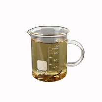 施莱登 玻璃烧杯 100毫升带柄玻璃烧杯