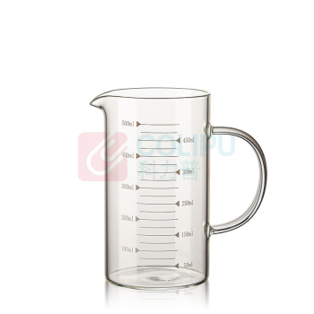 曼薇 玻璃量杯 500ML高硼硅量杯