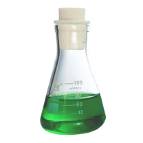 舜江 高硼硅玻璃三角烧瓶 100mL 锥形瓶附硅胶塞