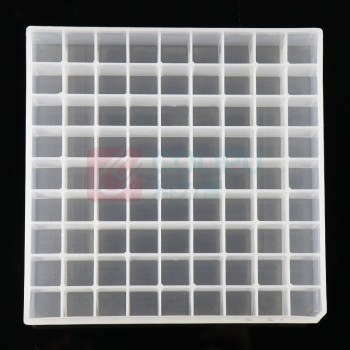 冰禹 BYA-317 冷冻管盒 PP材质冻存管盒 样品盒离心管盒 100015994685 1.8ml/2ml(81格)
