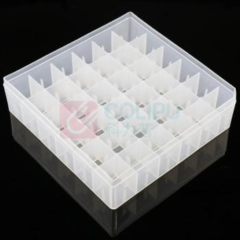 冰禹 BYA-317 冷冻管盒 PP材质冻存管盒 样品盒离心管盒 100015994663 5ml(36格)
