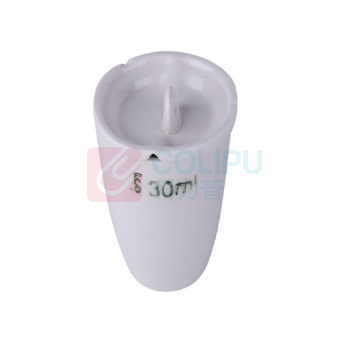 科睿才 陶瓷挥发坩埚 耐高温分析挥发坩埚 30ml 陶瓷挥发坩埚 61854 