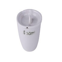 科睿才 陶瓷挥发坩埚 耐高温分析挥发坩埚 30ml 陶瓷挥发坩埚 61854 