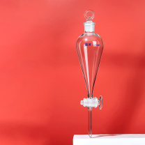 湘玻 玻璃梨形分液漏斗 500mL