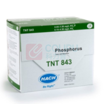 哈希 总磷快速试剂 1TNT843 0.15-4.50 mg/L 50次