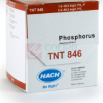 哈希 磷酸盐快速试剂 TNT846 5.0 -90.0 mg/L PO43- 或1.6 -30 mg/L PO4-P 50次