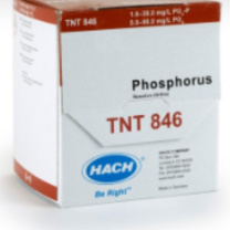 哈希 磷酸盐快速试剂 TNT846 5.0 -90.0 mg/L PO43- 或1.6 -30 mg/L PO4-P 50次