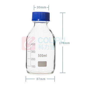 思齐 试剂瓶 500ml (透明)