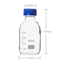 思齐 试剂瓶 500ml (透明)