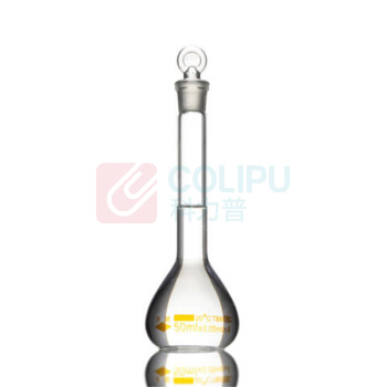 天玻 TIANBO 玻璃容量瓶 B-043806 透明50ml 不含运费