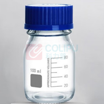 和利时 蓝盖容量瓶 100ml