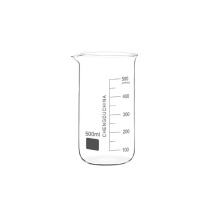 德舟 高脚玻璃烧杯 500ml