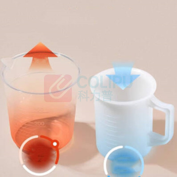 labshark 量杯 5000mL PP加厚带刻度(有柄) (透明)
