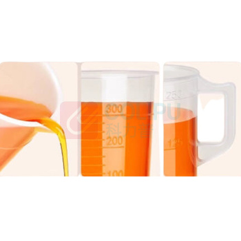 labshark 量杯 5000mL PP加厚带刻度(有柄) (透明)