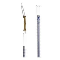 天玻 TIANBO 碱式滴定管(兰白线A级EX) 50mL+江苏省计量报告 0.1mL(含5个检测点)