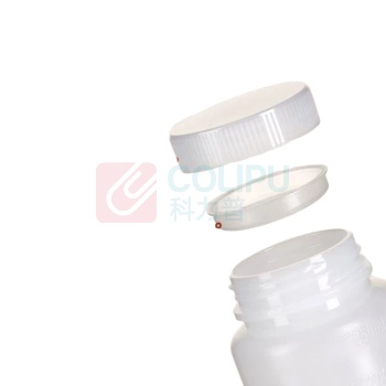 labshark PE试剂瓶塑料透明样品瓶 【小口】 500mL 10个/套 螺口加厚化学实验室用