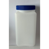 E+H 方形 塑料大口取样瓶 1L 螺口带盖