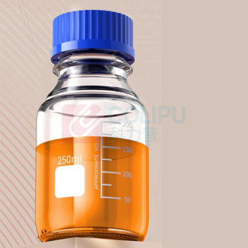 LABSHARK 试剂瓶 100mL (透明蓝盖)