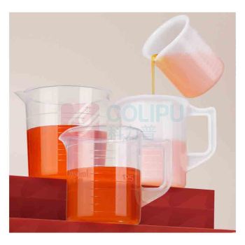LABSHARK 塑料烧杯带刻度 手柄 250ml